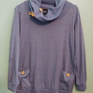 Cowl neck sweater